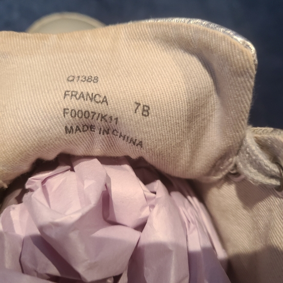 Coach Silver Hightops - Picture 5 of 5